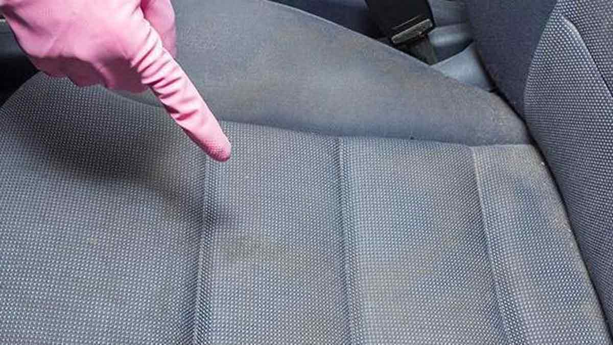 How to remove vomit from car seat