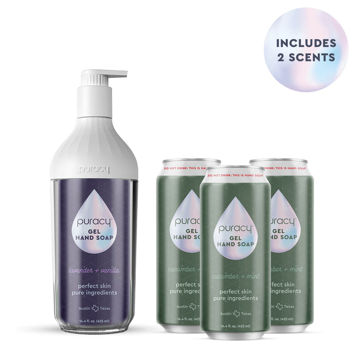 Clean Can Hand Soap Bundle Mixed Scent