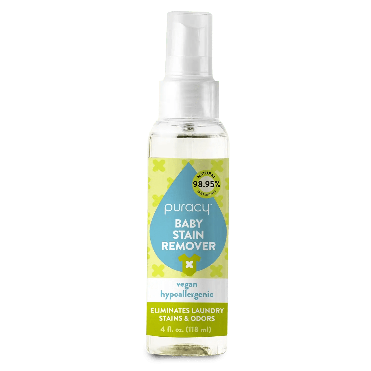 Puracy Natural Baby Stain Remover Free & Clear / 4oz Travel