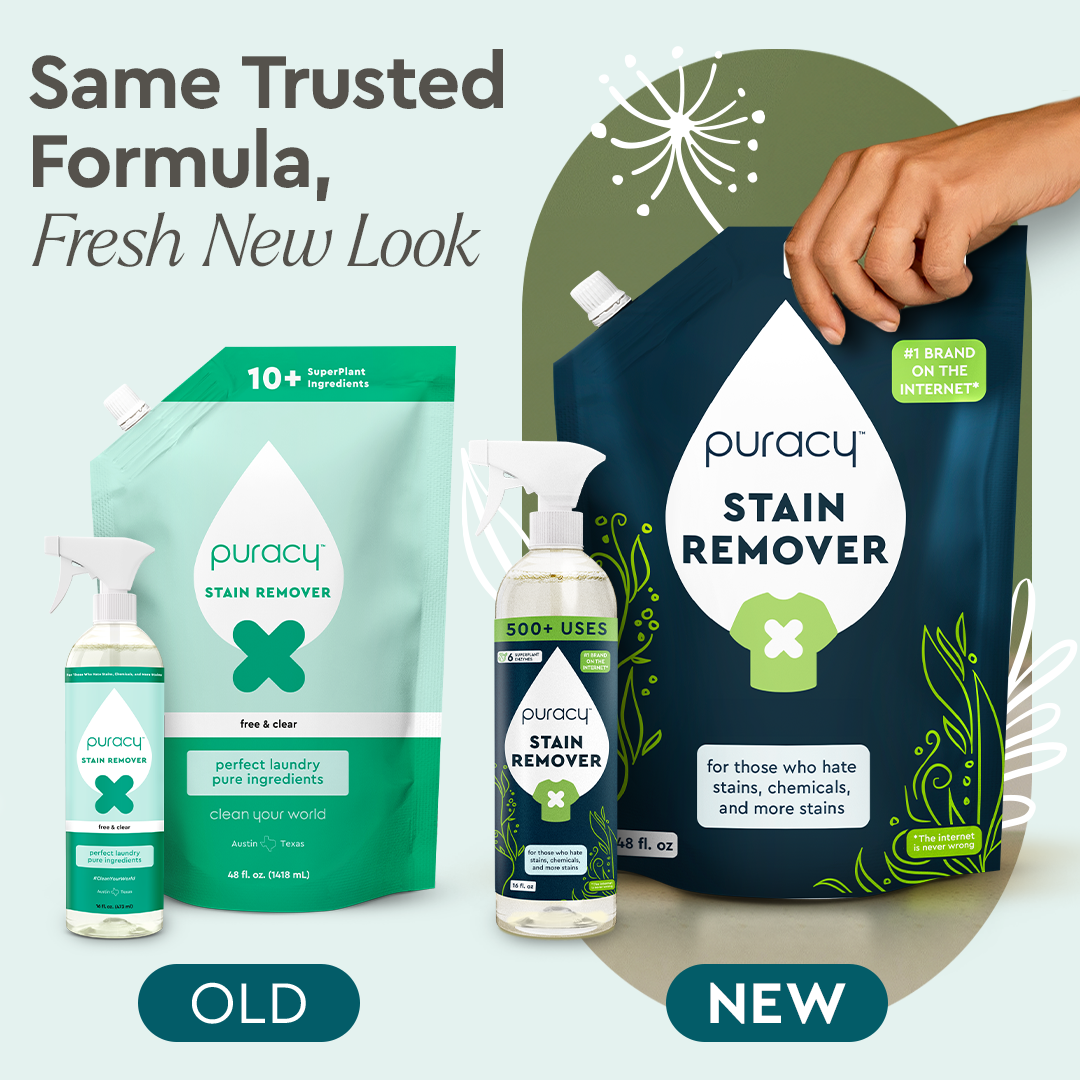 Laundry Stain Remover—same trusted formula, now in fresh new packaging!.
