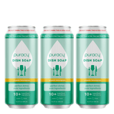 Organic Lemongrass Clean Can Dish Soap 3pk Cans
