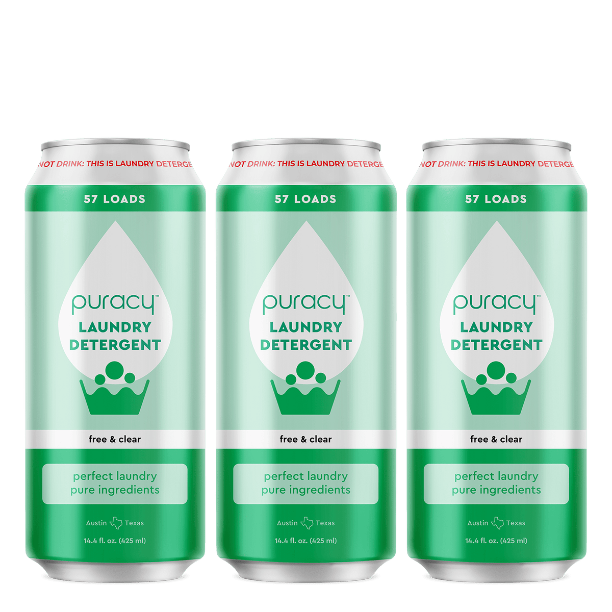 Puracy Clean Can Laundry Detergent