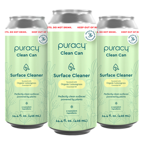 Puracy Everyday Multi-Surface Cleaner (old) Organic Lemongrass Clean Can 3 pack