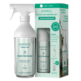 The Laundry Stain Remover includes a spray bottle and a plant-based formula in recyclable packaging, ideal for effectively tackling laundry stains.