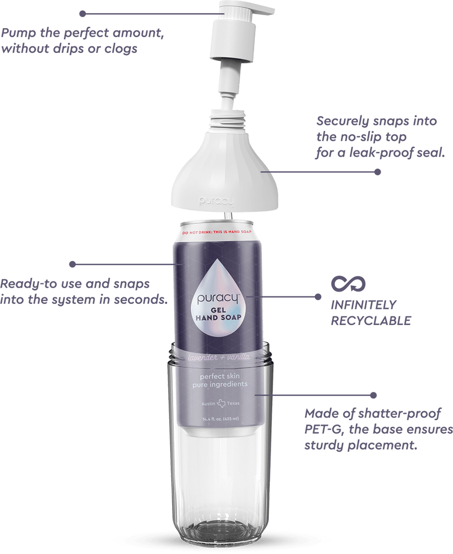 Puracy Clean Can Gel Hand Soap