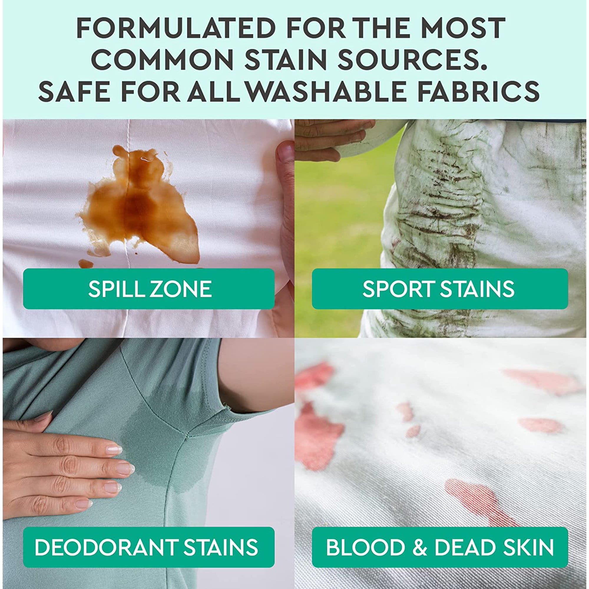 Discover the Puracy Laundry Stain Remover Refill, Free & Clear, 48 fl. oz., expertly crafted to combat spills, sports stains, deodorant marks, and blood spots on fabrics. This plant-based solution is safe for all washable materials and hypoallergenic, providing gentle care for your clothes while ensuring peace of mind for those with sensitive skin.