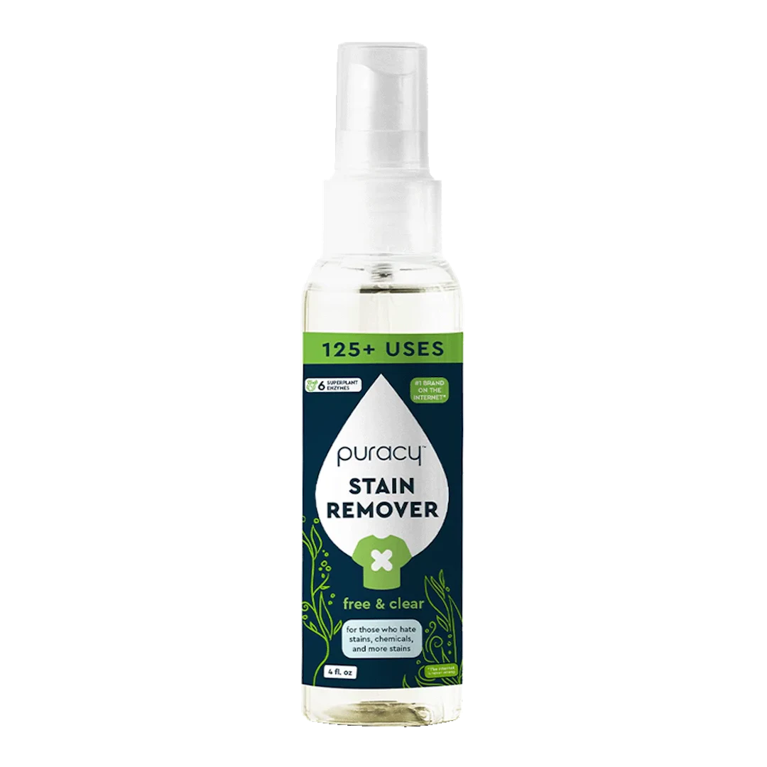Laundry Stain Remover (100% off) spray bottle—125+ uses, includes live chat support.