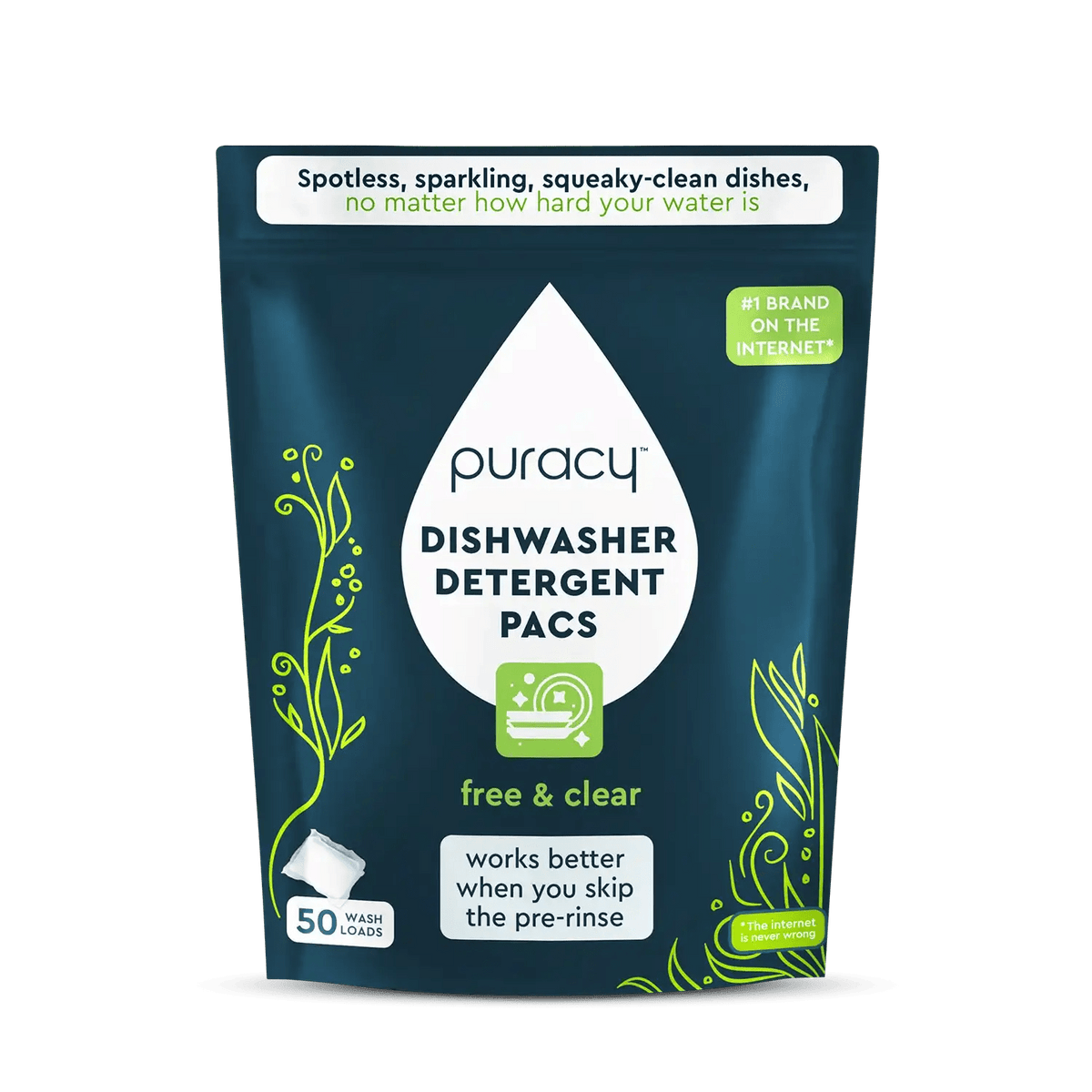 Natural Dishwasher Detergent Packs
