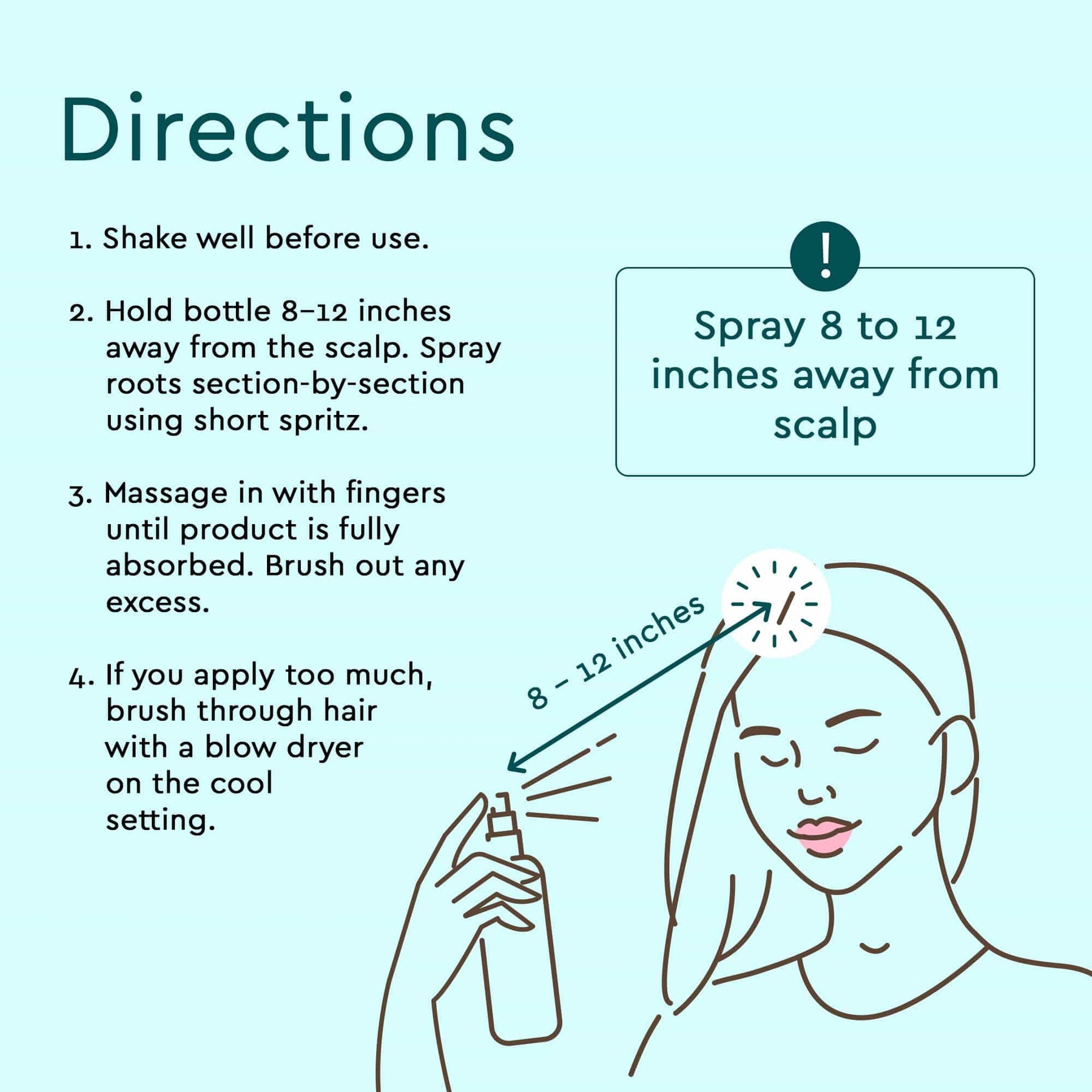 How to use Puracy Natural Dry Shampoo