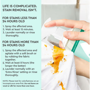 How to Use Puracy Natural Laundry Stain Remover