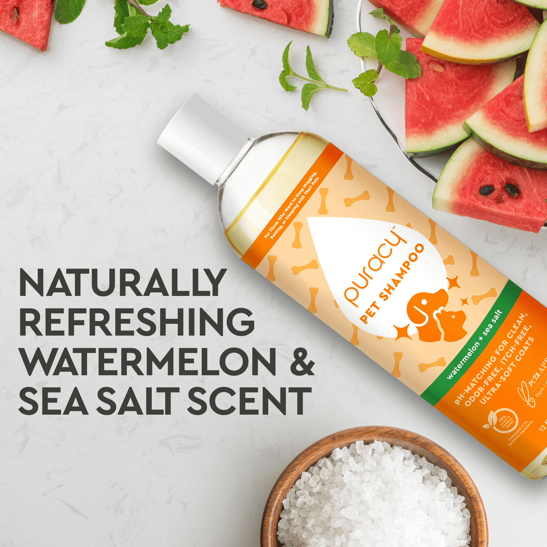 Puracy Pet Shampoo (Watermelon & Sea Salt)