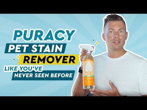 Puracy Natural Pet Stain & Odor Remover demonstration video.