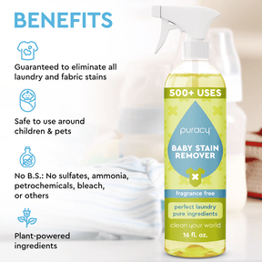 Benefits of Puracy Baby Stain Remover