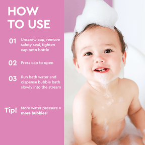 How to Use Puracy Natural Baby Bubble Bath